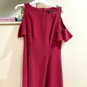 White House Black Market Dark Rose size 4 Dress